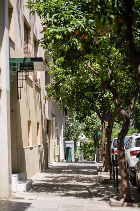 Newly Renovated, Quiet & Central Apartment In Kolonaki Athen Exterior foto
